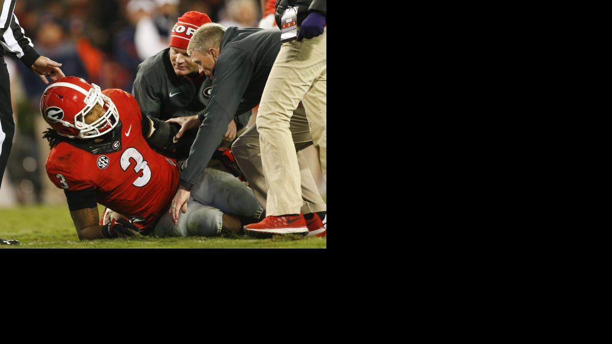
Georgia running back Todd Gurley’s surgically repaired knee will be re-examined by NFL doctors this week, and that could go a long way in determining where he’s taken in the upcoming NFL draft. 
