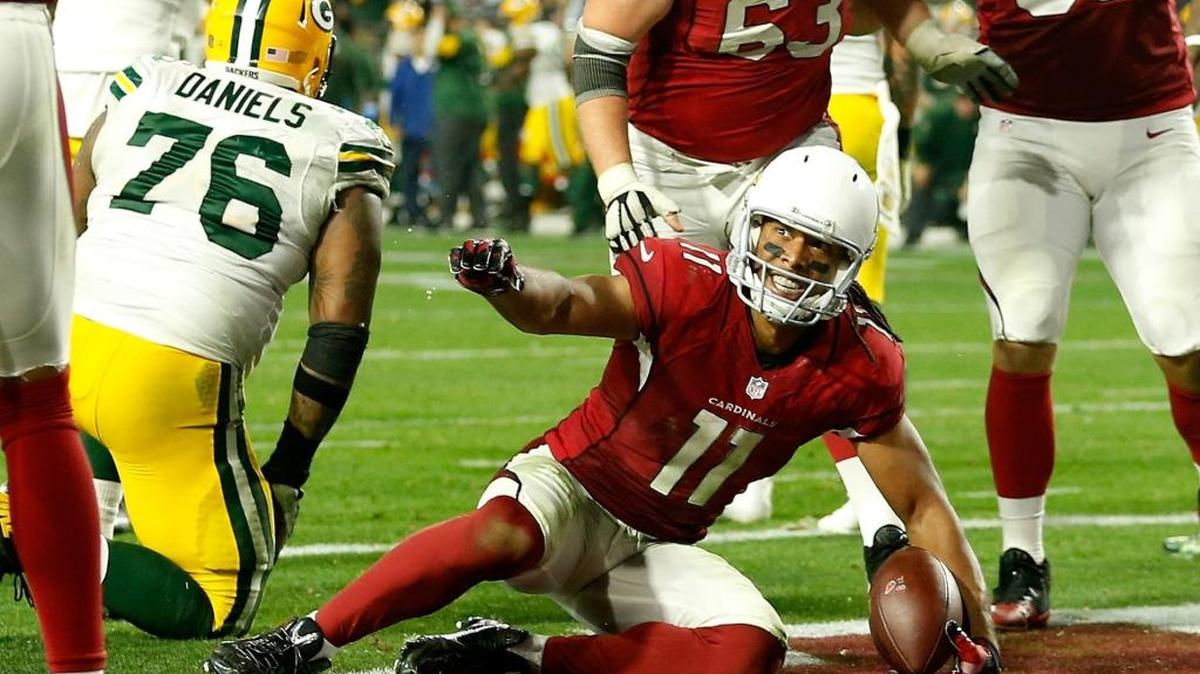 Arizona Cardinals wide receiver Larry Fitzgerald (11), in his 12th NFL season, showed Saturday he’s still a major playmaker.