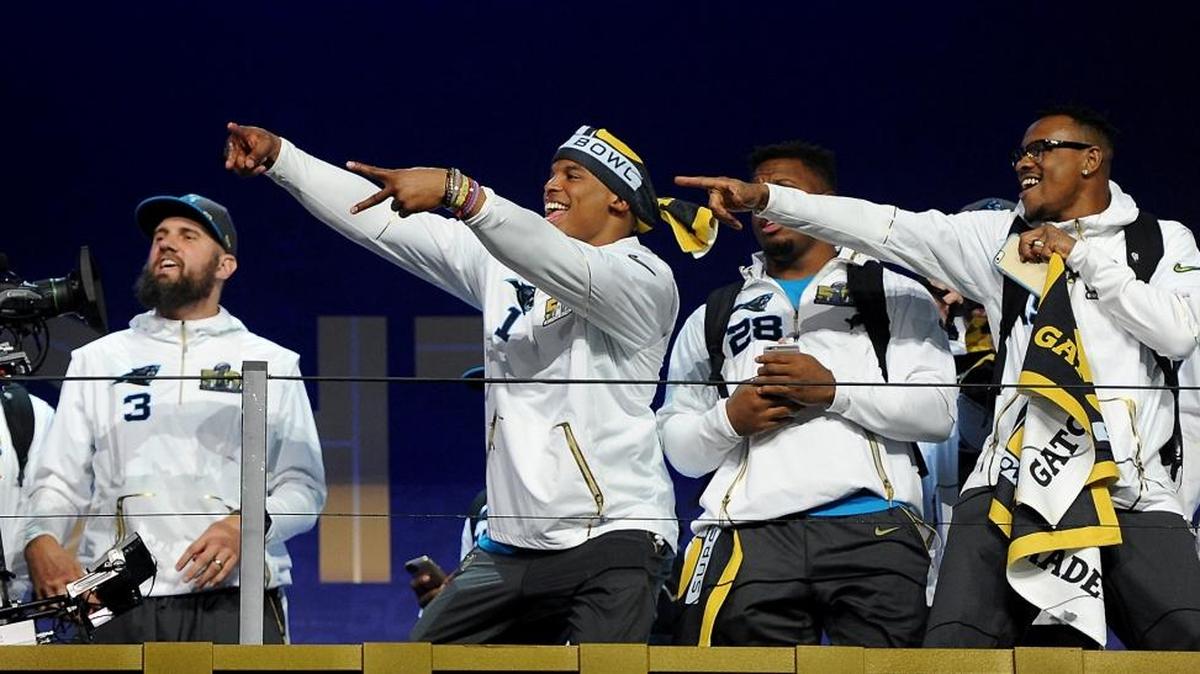 The Carolina Panthers have been known to dance after touchdowns, and quarterbacks Derek Anderson and Cam Newton and wide receiver Ted Ginn Jr. even did a little Monday night. It’s just part of the show.