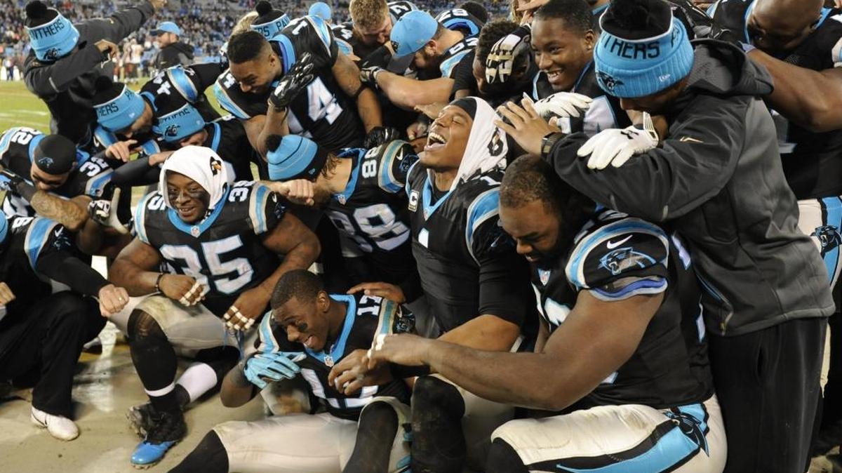 Each member of the Carolina Panthers offense has their own personality in the huddle.