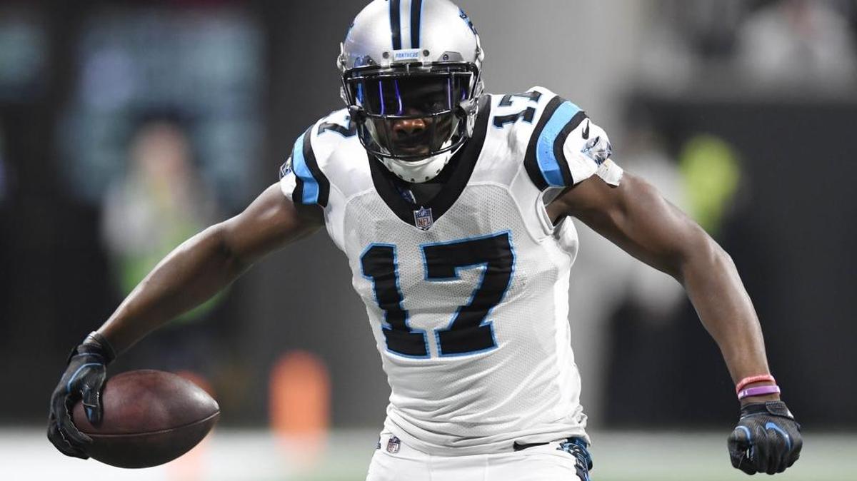 Wide receiver Devin Funchess and the Panthers are tied with the Atlanta Falcons for fifth in ESPN’s rankings of the 12 NFL playoff teams.