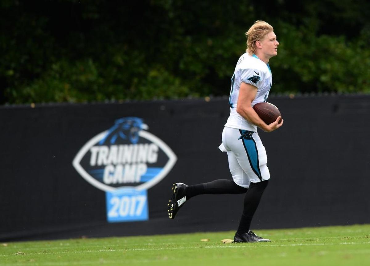 Of the 13 receivers on the Carolina Panthers roster, Wofford grad Brenton Bersin’s been with the team the longest. He’s as familiar with the Spartanburg restaurant scene as he is with the Panthers’ offensive playbook.