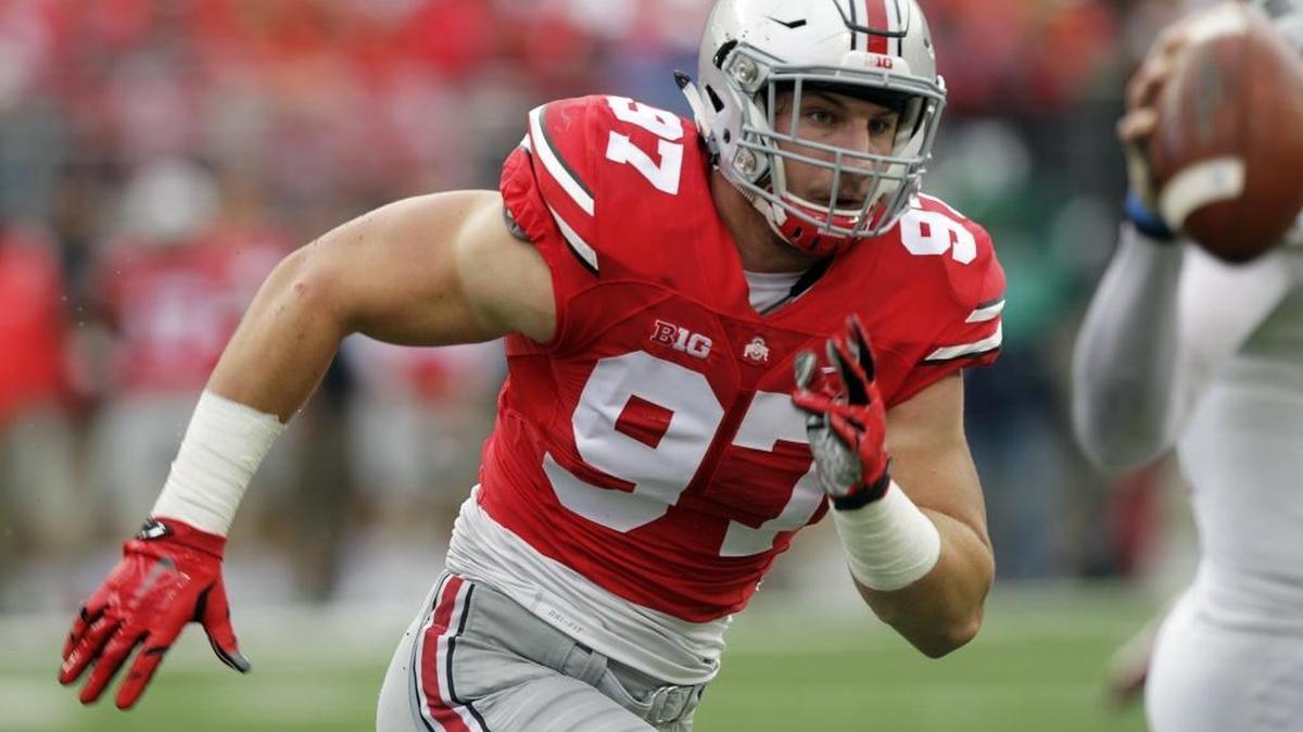 Ohio State defensive lineman Joey Bosa is the most productive pass rusher available in the 2016 NFL draft, which begins Thursday.