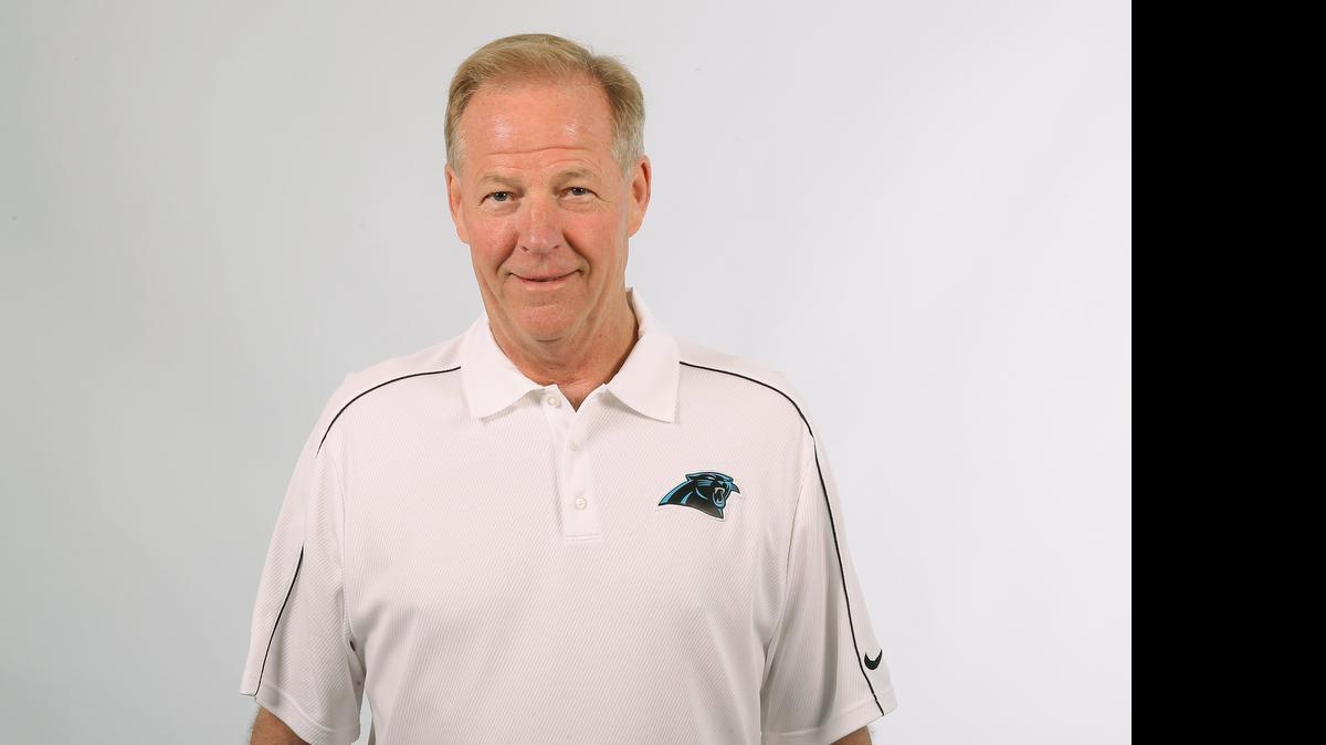 
Panthers special teams coordinator Bruce DeHaven returned to the team Tuesday after treatment for prostate cancer. 
