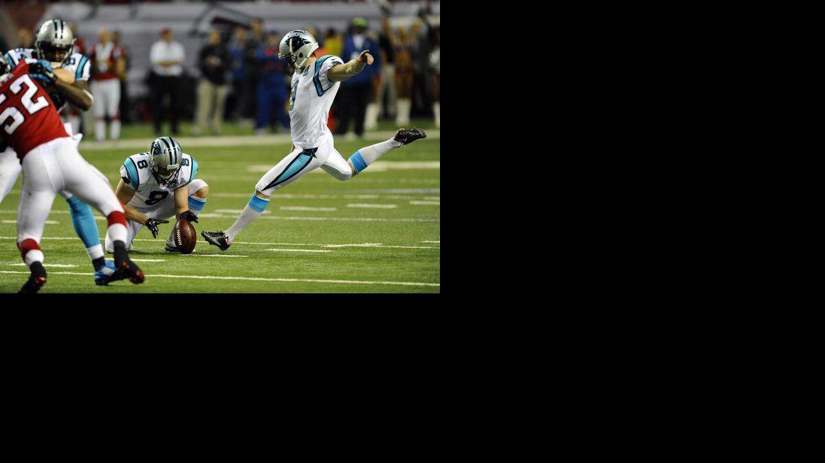 
With the extra point seemingly on its last legs in the NFL, Carolina Panthers kicker Graham Gano (9) has an interesting alternative.
