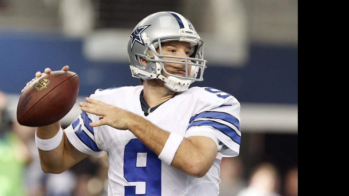 
The Dallas Cowboys and quarterback Tony Romo (9) will host the Carolina Panthers on Thanksgiving Day, sources told The Observer.
