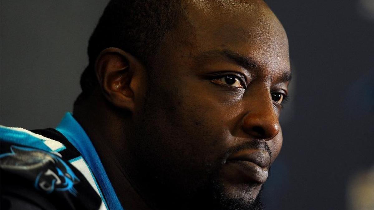 Would Carolina Panthers defensive end Charles Johnson be willing to take a pay cut to stay with the team, or will he walk and hope for better elsewhere?