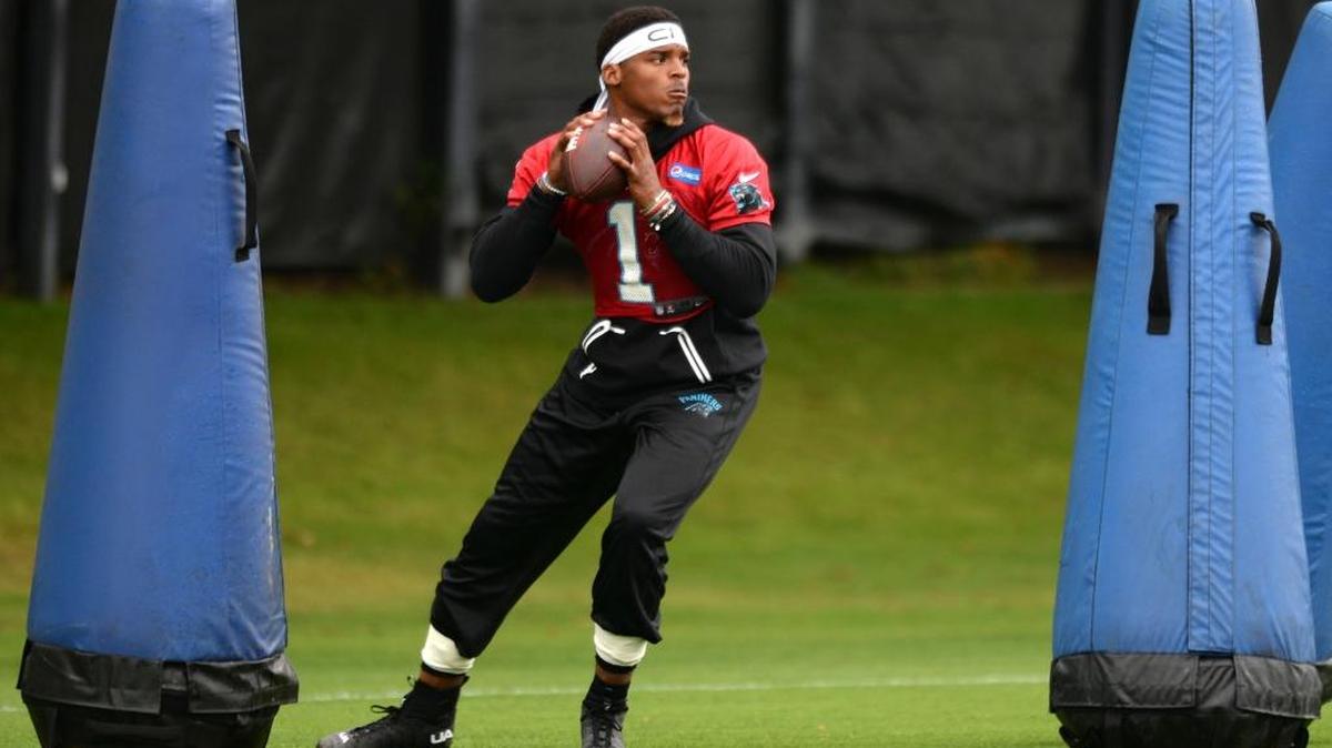 Panthers quarterback Cam Newton went through every motion but the actual throw in OTAs for the past few weeks and will have the opportunity to throw on the sideline during minicamp this week. Newton is in the rehabilitation process after surgery that repaired a partially torn rotator cuff.