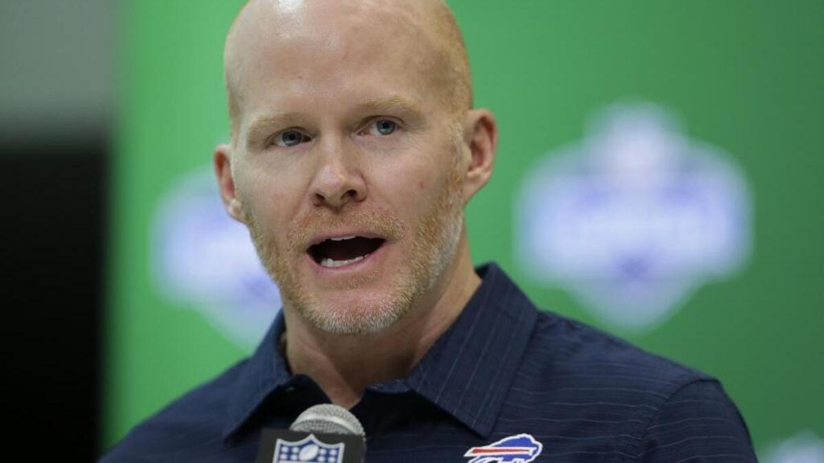 Buffalo Bills head coach Sean McDermott is one of the rare NFL coaches whose body fat rivals that of his skill players.