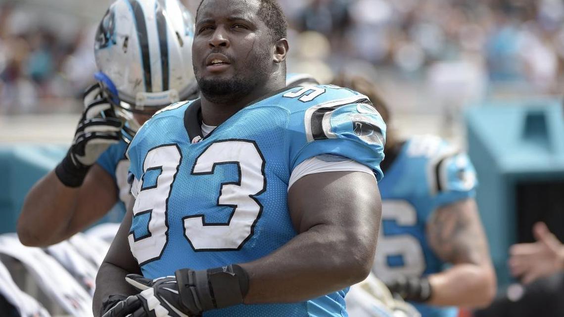 The Carolina Panthers have re-signed veteran defensive tackle Kyle Love.