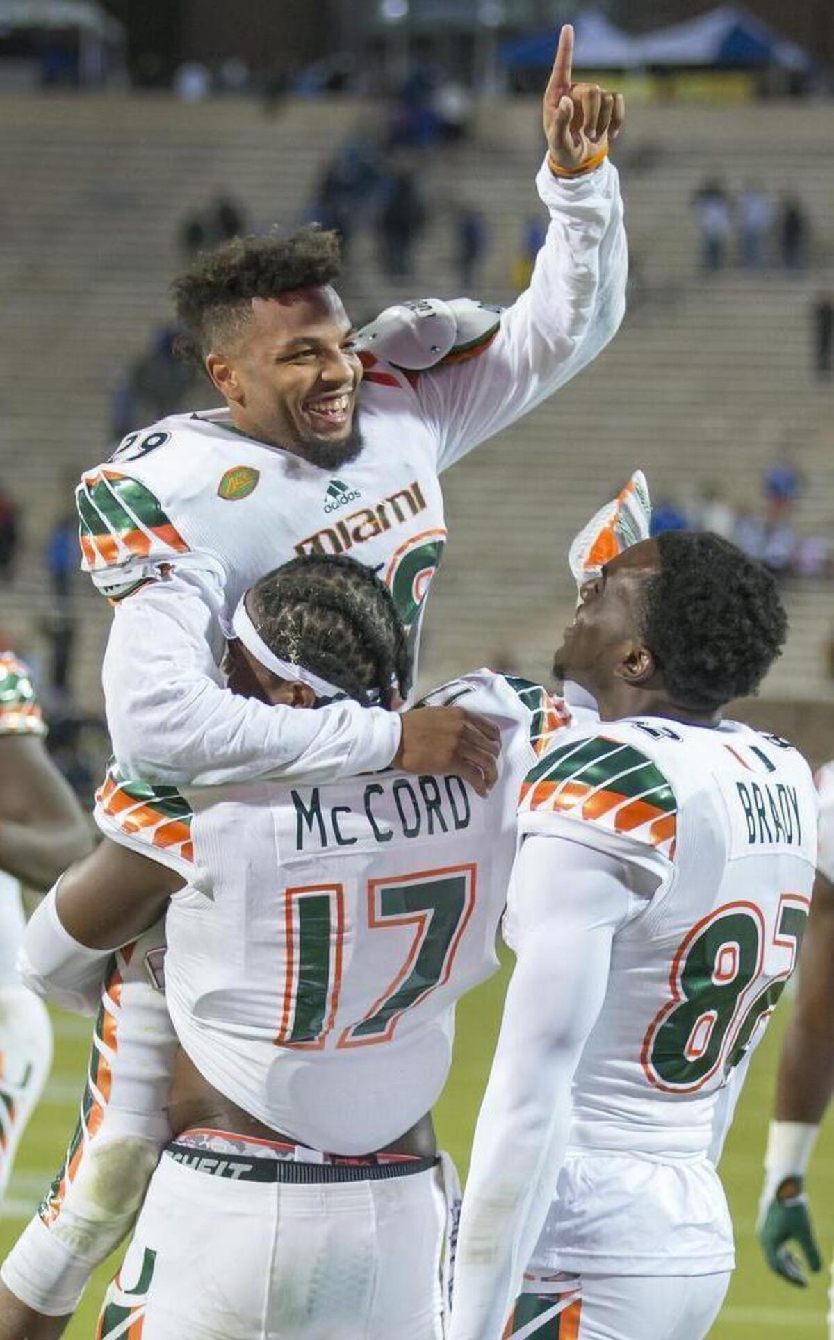 Miami defensive back Corn Elder can play (and has played) on the outside and inside in the slot. He also has experience with multiple types of coverage.