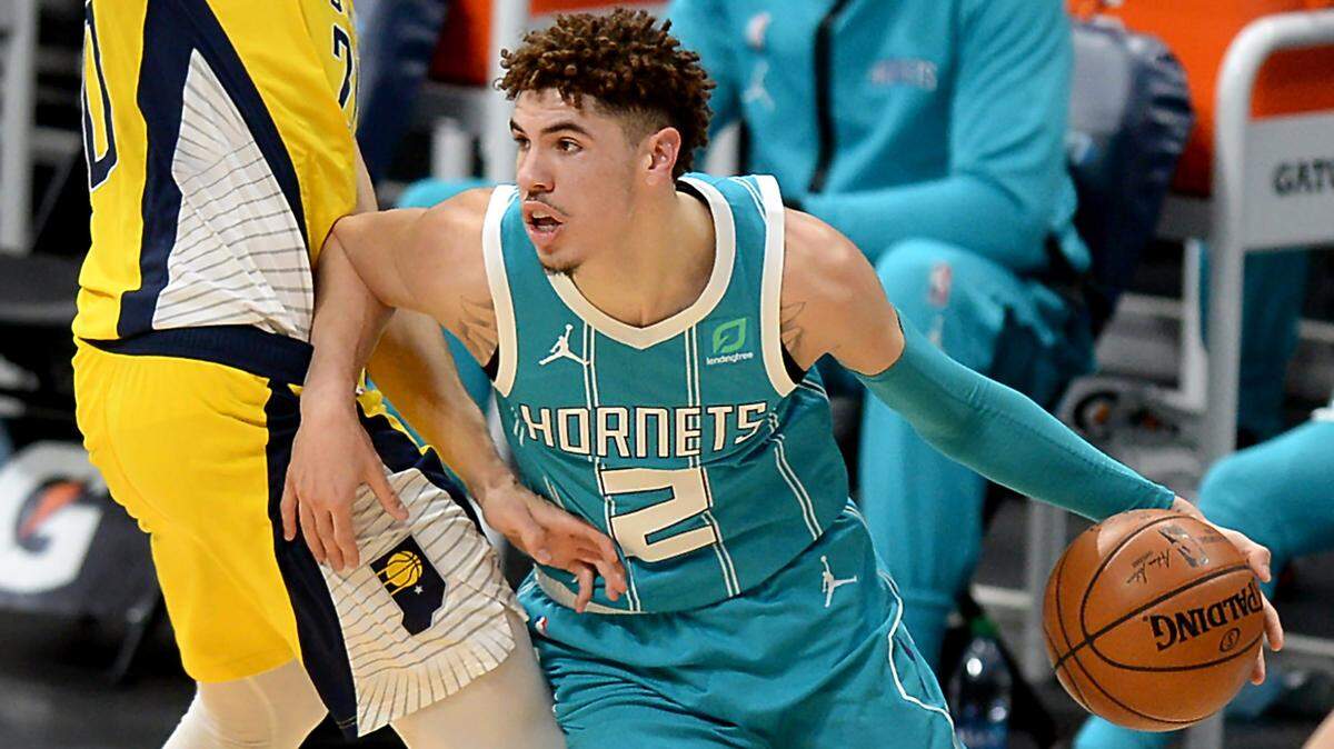 Hornets Rookie of the Year LaMelo Ball is starting two new basketball teams in Charlotte.