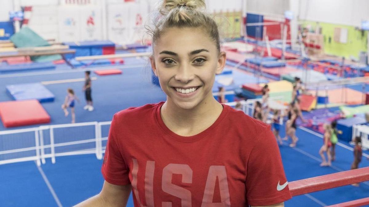 Women’s Gymnastics: Ashton Locklear trains at Huntersville’s Everest Gymnastics and is an alternate for the Rio Olympics.