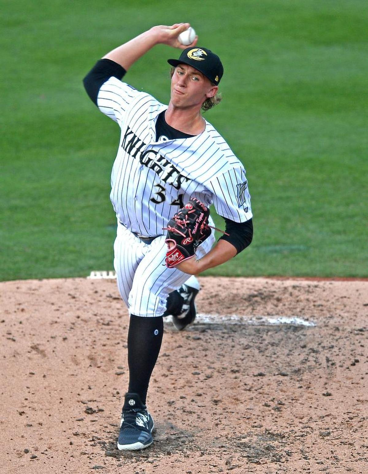 The Charlotte Knights’ pitching was spotty in 2018 with an ERA that ranked 12th in the International league, but right-hander Michael Kopech had a 1.70 ERA from mid-July until his call-up to the Chicago White Sox on Aug. 19.