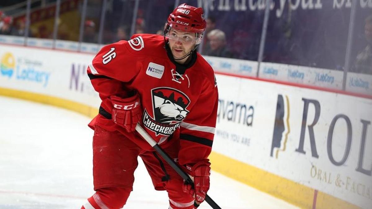 After an 18-game road trip, forward Sergey Tolchinsky and the Charlotte Checkers are back home to play their next six games at Bojangles’ Coliseum.