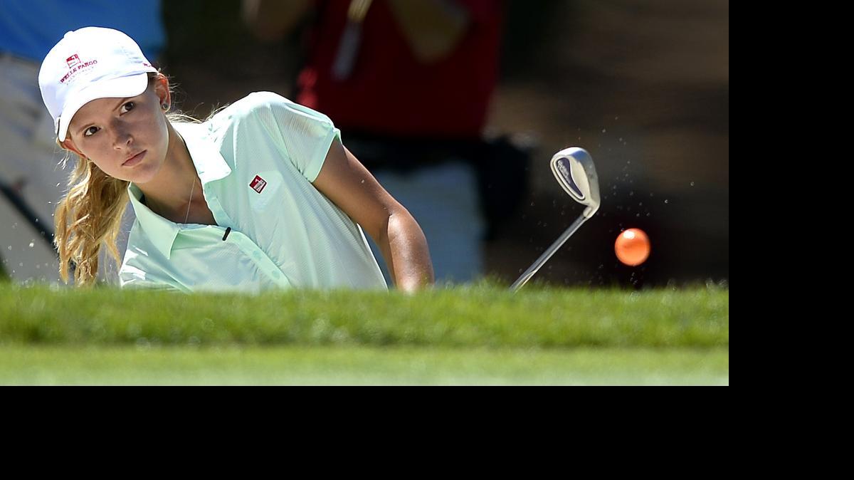 
Grace Vaughan, a 16-year-old from Chesnee, S.C., recently won an essay contest sponsored by Wells Fargo. Among the prizes was a chance to play in the pro-am with the player of her choice. She chose Rory McIlroy, the world’s top-ranked player.
