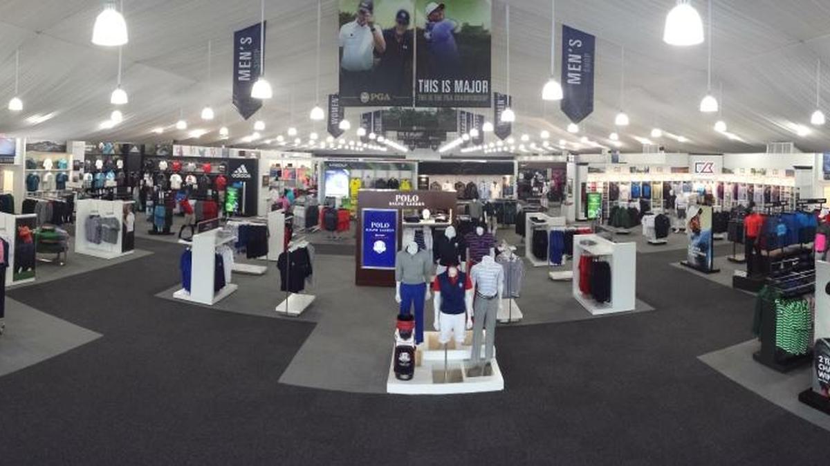Registration is now open for volunteer spots at the 2017 PGA Championship in Charlotte, including working in the PGA store. Here is a look at the store from the 2015 event.