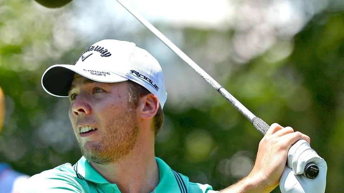 Rookie Sam Burns shot a 1-under par 70 on Friday during the second round of the Wells Fargo Championship at Quail Hollow Club.