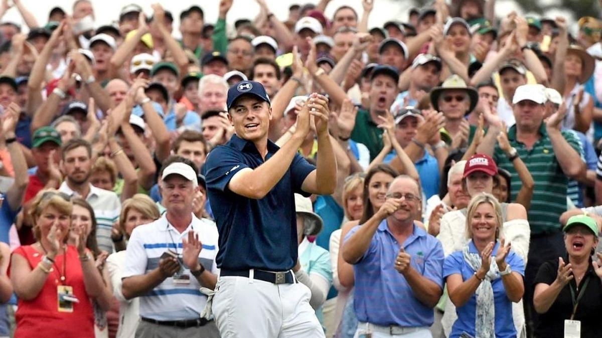 Jordan Spieth won the 2015 Masters, tying Tiger Woods’ four-day scoring record.
