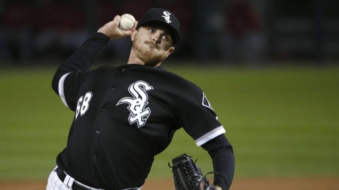 Dylan Covey, a right-handed pitcher acquired by the Chicago White Sox organization last year in a trade with the Oakland A’s, had a strong outing in the Knights’ 6-2 season-opener in Durham.