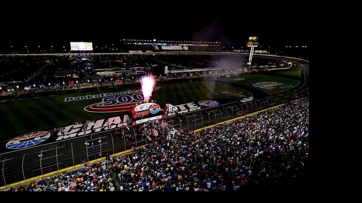 
It’s always a show at Charlotte Motor Speedway and the countdown to the Coca-Cola 600.
