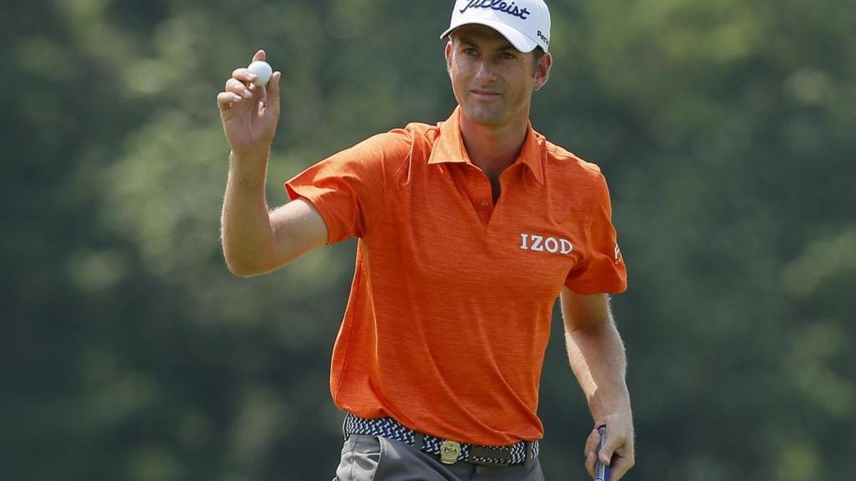 Charlotte’s Webb Simpson shot a 1-under 69 Friday in the second round of the PGA Championship at Baltusrol Golf Club in Springfield, N.J.