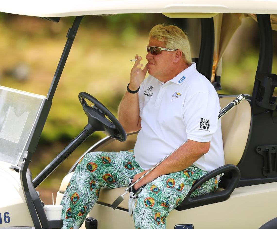 Former winners John Daly, above, Vijay Singh and Rich Beem will form a group in this week’s PGA Championship.