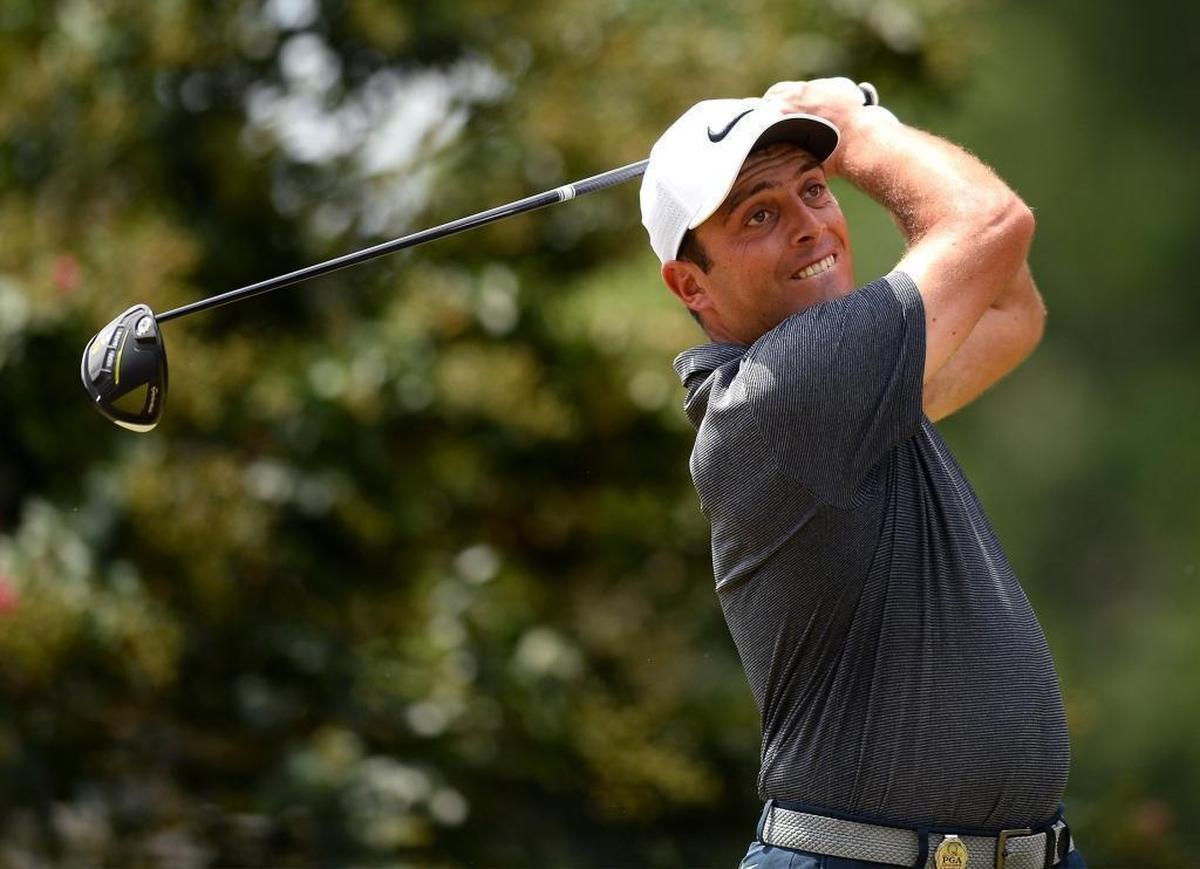 There was a three-way tie for second at 6-under, between Italy’s Francesco Molinari, above, Patrick Reed of The Woodlands, Texas, and Louis Oosthuizen of South Africa.