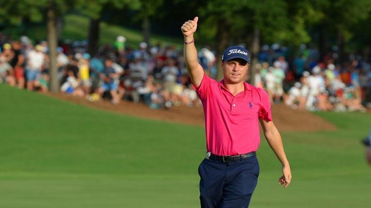 Justin Thomas, shown winning the 2017 PGA Championship at Quail Hollow in Charlotte, will be part of the U.S. Presidents Cup team that plays an international team at the same golf course Sept. 22-25.