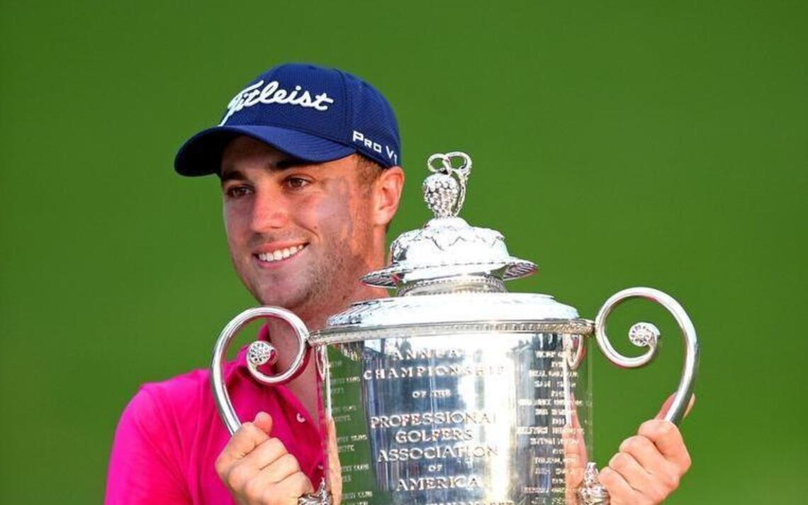 Justin Thomas’ birdie binge at Quail Hollow bags a major family dream