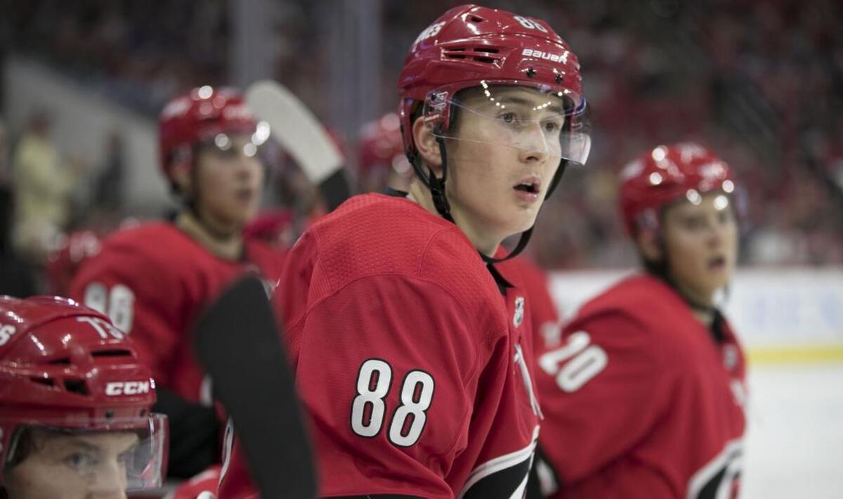 Martin Necas, the Carolina Hurricanes’ top pick in the 2017 NHL draft, got off to a slow start in Raleigh. Wednesday, he was sent to the Charlotte Checkers of the American Hockey League.