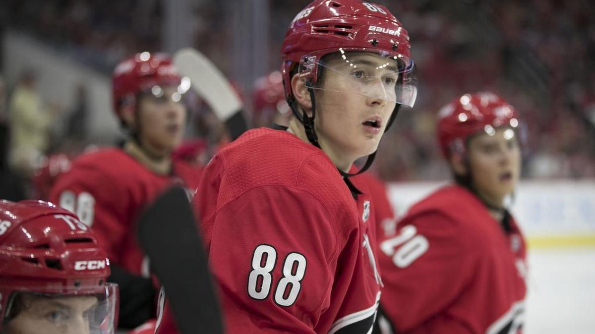 Martin Necas, the Carolina Hurricanes’ top pick in the 2017 NHL draft, got off to a slow start in Raleigh. Wednesday, he was sent to the Charlotte Checkers of the American Hockey League.