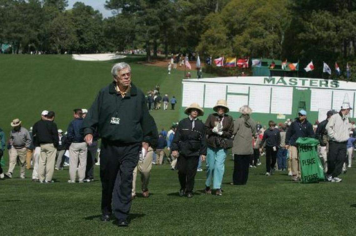 For 60 years, Ron Green walked the Augusta fairways. His writing took Charlotte News and Chrlotte Observer readers along with him.