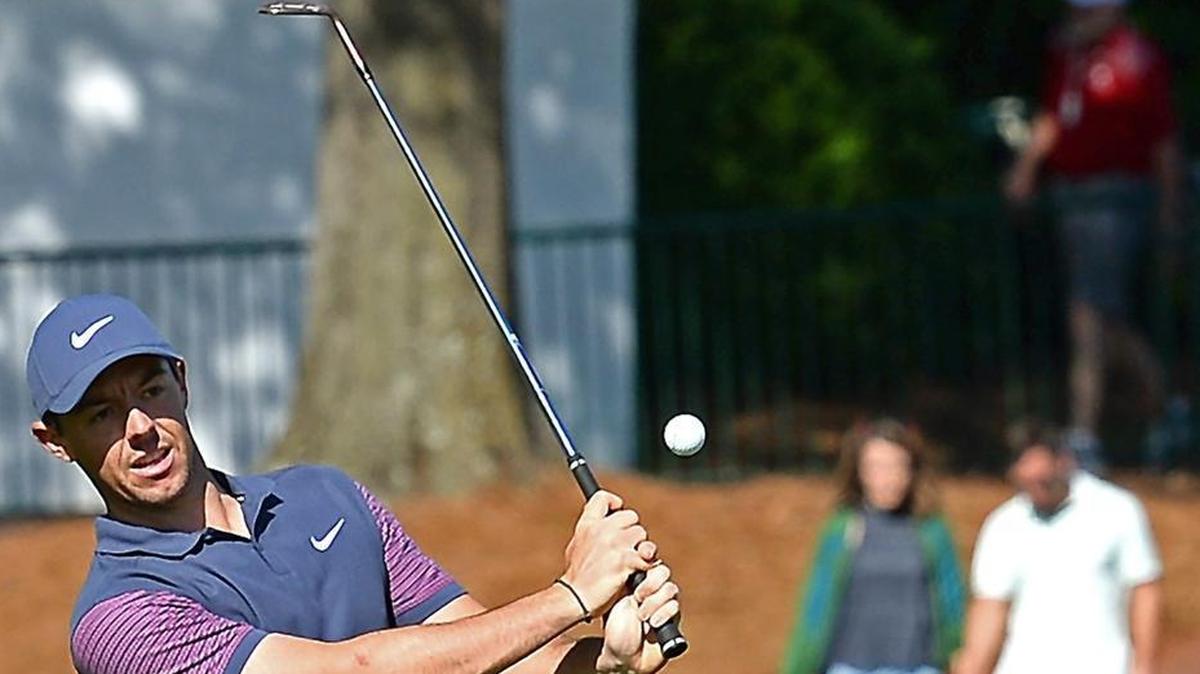 Rory McIlroy, shown during Tuesday’s practice round at Quail Hollow Club, is the only two-time champion of the Wells Fargo Championship, winning in 2010 and 2015.