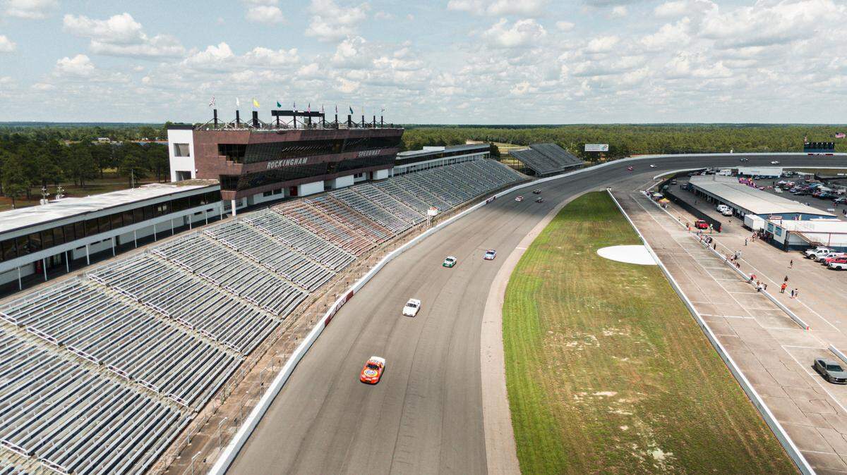 Rockingham Speedway held a stock car race on Saturday, July 13, 2024, as part of its open house to the public to show how far renovations for the speedway have come along since NASCAR left in 2004 and never meaningfully came back.