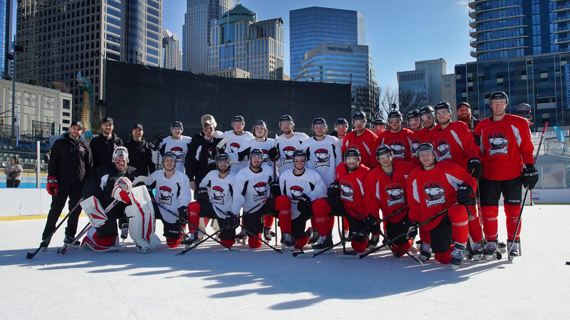 An outdoor hockey game is coming to Charlotte thanks to Checkers, Knights
