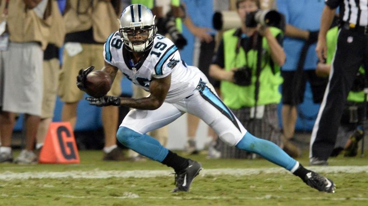 
Carolina Panthers wide receiver Ted Ginn Jr. (19) is the fastest player on nearly every field he steps on, and he’ll be a big part of the answer for quarterback Cam Newton. 
