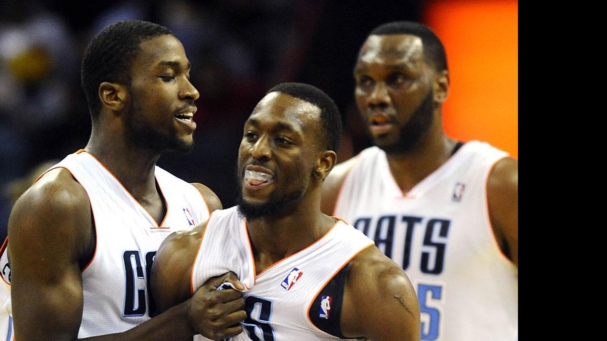 
The prevailing NBA business model is to fashion a team around three players. The three I’d choose are Kemba Walker, Michael Kidd-Gilchrist and Noah Vonleh (not pictured).


