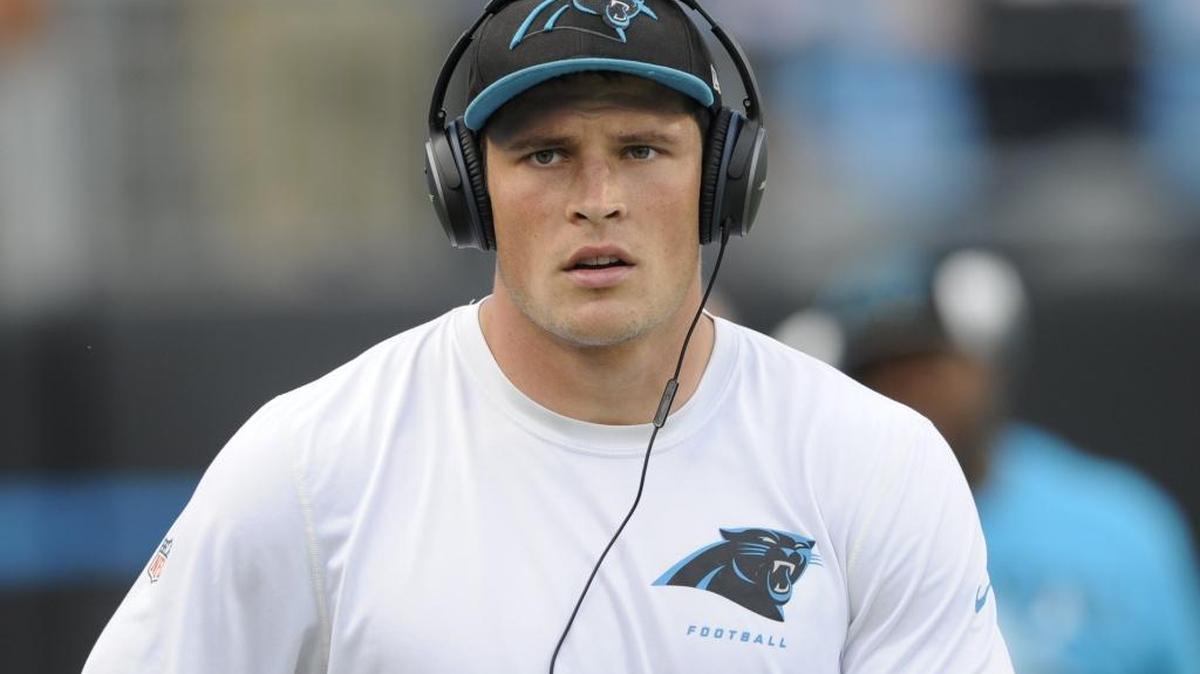 
Carolina Panthers middle linebacker Luke Kuechly has a nice-guy reputation, a $62 million contract, and headphones that work. 
