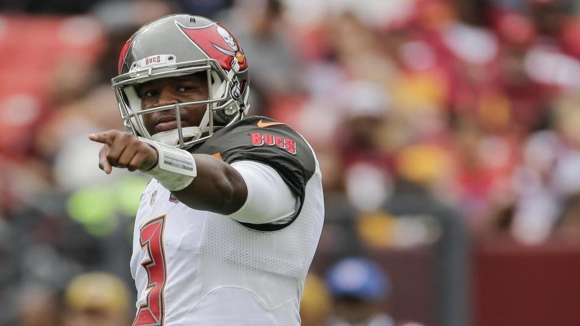 Tampa Bay Buccaneers quarterback Jameis Winston (3) has gone two weeks without an interception and threw for a career-high 297 yards on Sunday.