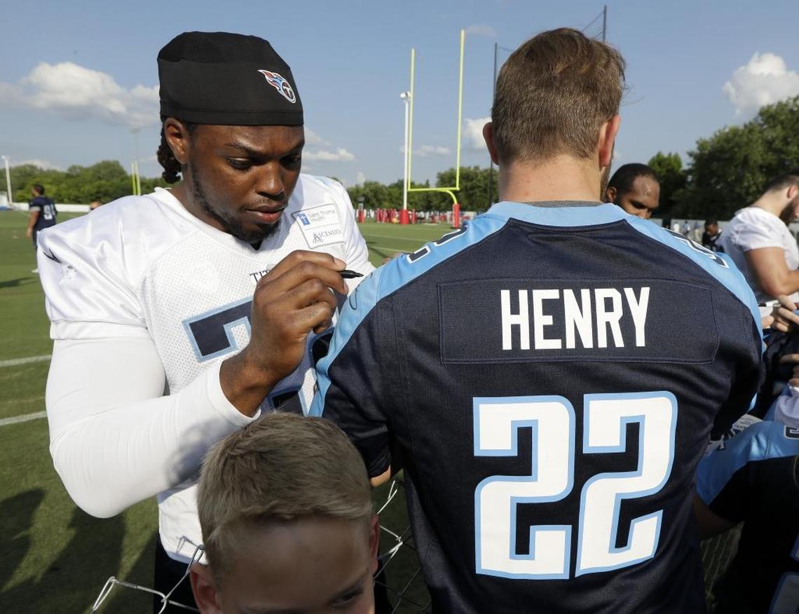 Tennessee Titans running back Derrick Henry looks locked-in to reach double-digit touchdowns and he could be a top-five fantasy player if DeMarco Murray were to miss time.