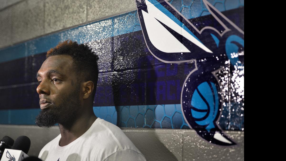
“I look back at last year as a learning stage for me,” Charlotte Hornets guard-forward P.J. Hairston says. “I just kind of want to change from last year and be a different P.J. than people saw.”


