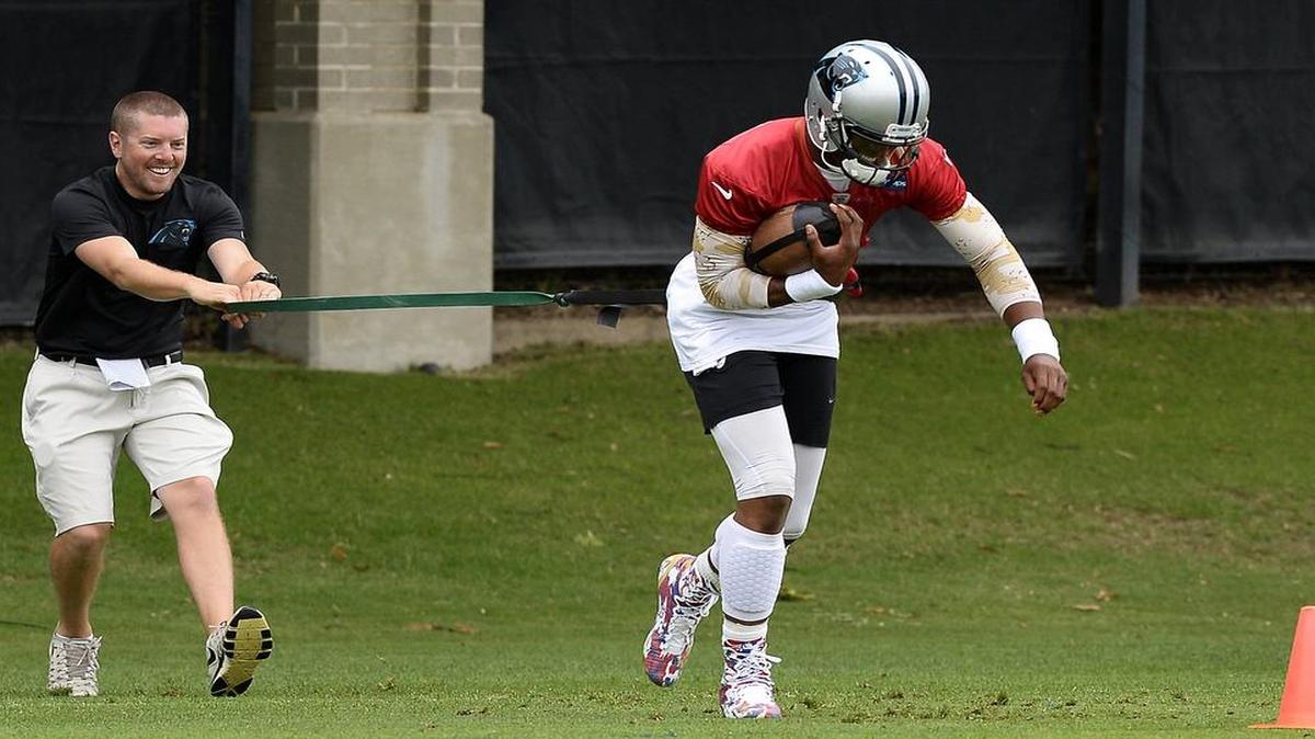 
Carolina Panthers quarterback Cam Newton’s contract, signed this week, means he won’t be going anywhere anytime soon. 
