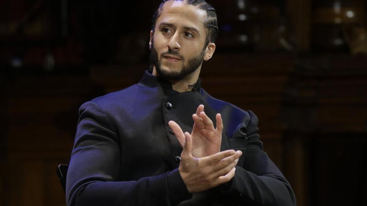His attorney has suggested the Carolina Panthers might be a possibility for quarterback Colin Kaepernick (above).
