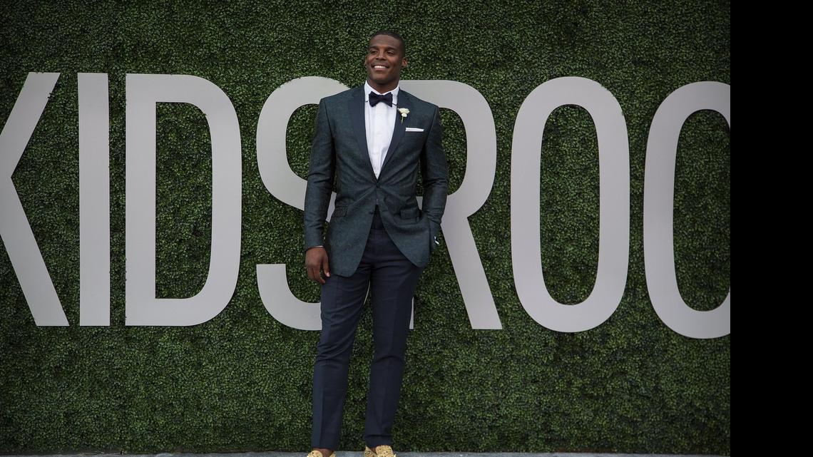 
Tom Talks gratuitous photo of Cam Newton, at his gala.
