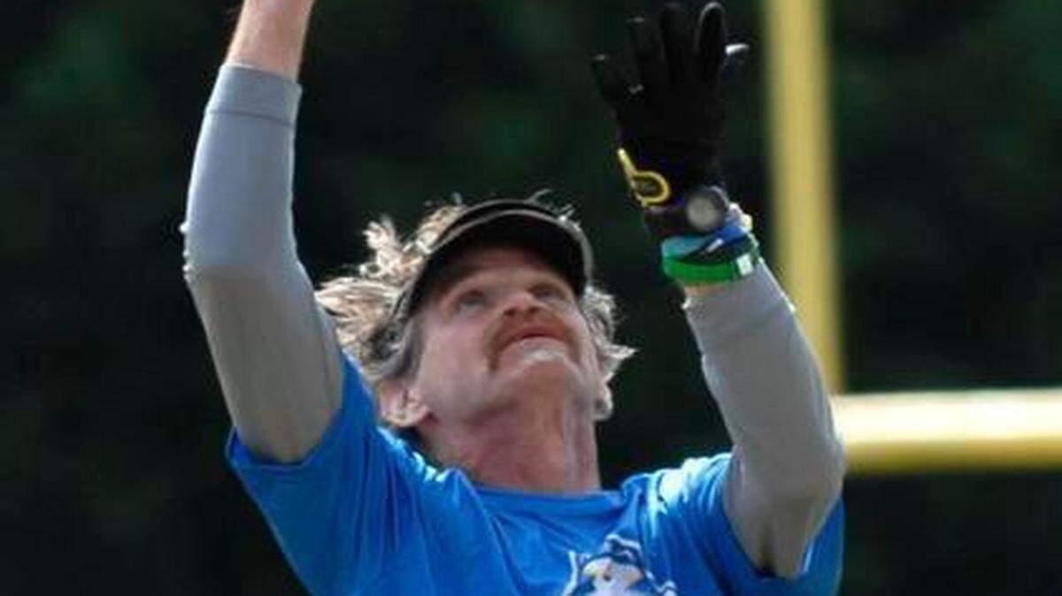 
Ed Fox, 53, the Express’ oldest player, teaches science at Charlotte Latin and does stand-up comedy.
