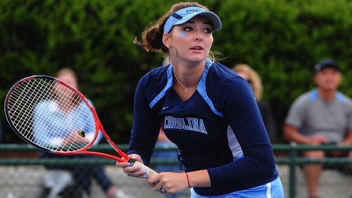 
Carolina Price, daughter of Charlotte 49ers basketball coach Mark Price, just finished a four-year, All-American tennis career at North Carolina, where she won 128 singles matches, second-most in school history. She said her famous father is more likely to be recognized in Chapel Hill than Atlanta. 
