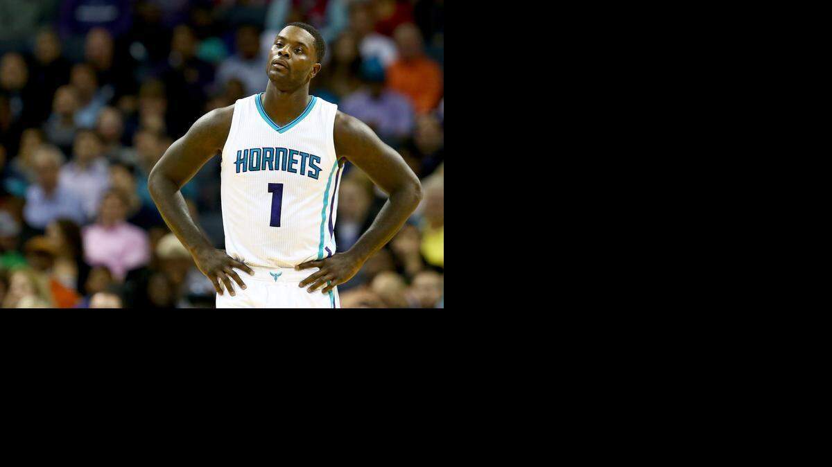 
Lance Stephenson didn’t play Monday in the Charlotte Hornets’ 116-104 loss to the Boston Celtics. The look on his face from this game in November probably appeared at some point Monday night at Time Warner Cable Arena.
