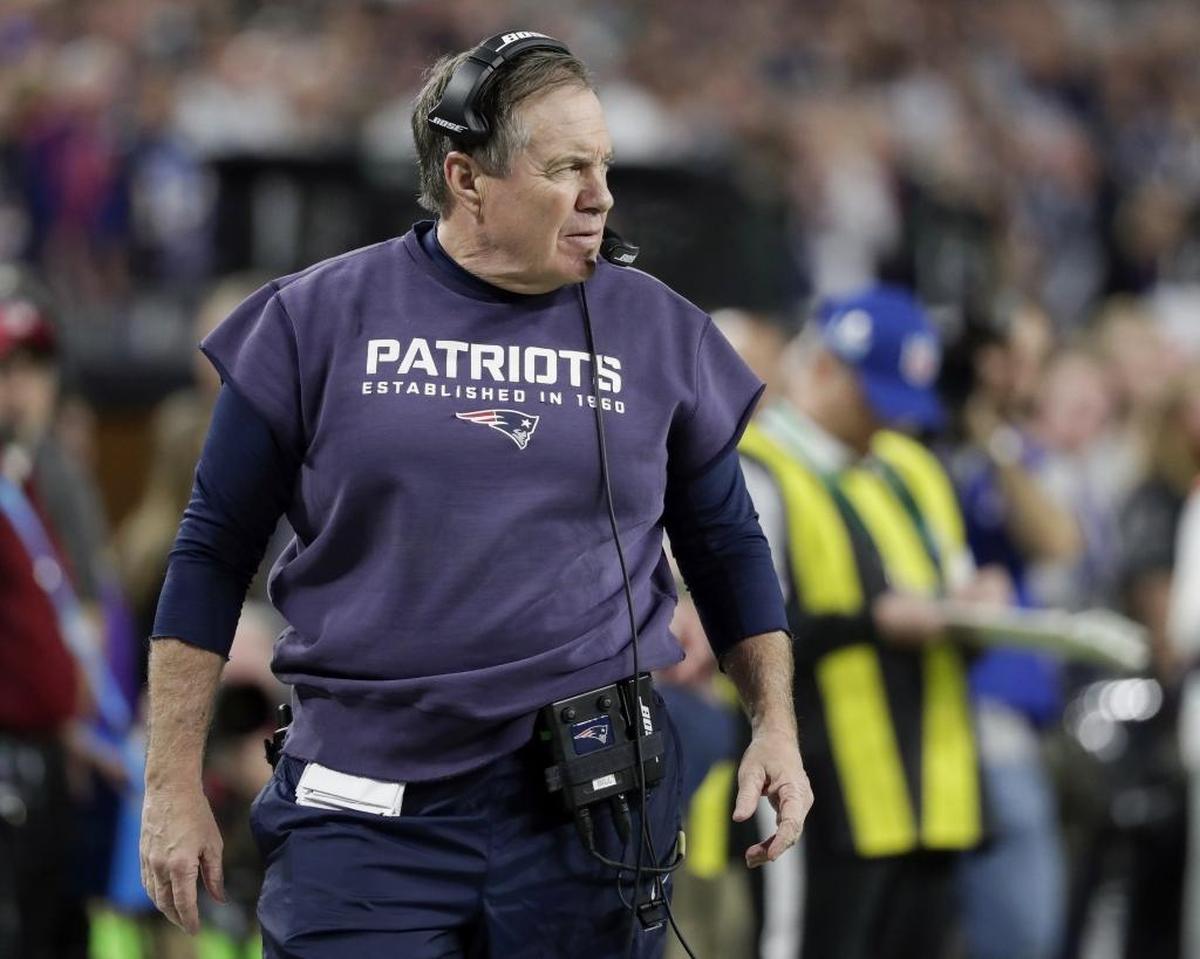 New England Patriots head coach Bill Belichick has always been casual in his sideline attire, but what exactly was this?