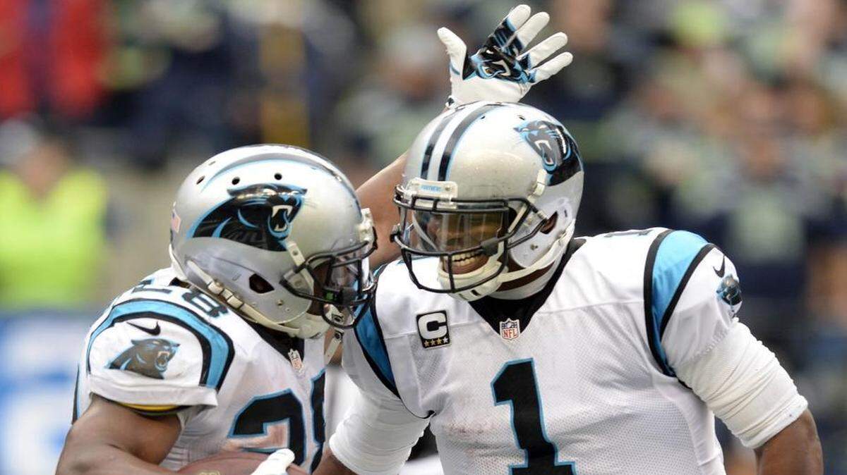 
Carolina Panthers quarterback Cam Newton (1) might be the third best quarterback in the NFL right now, behind Green Bay’s Aaron Rodgers and New England’s Tom Brady. 

